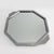 French Art Deco Geometric Octagonal in Chrome and Mirrored Plateau, 1930 For Sale - Image 12 of 12