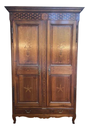 Louis XV Wedding Wardrobe in Marquetry