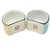 Art Deco 1920s Noritake Morimura Japanese Lusterware Set of 2 French Flapper Napkin Holders in Original Gift Box For Sale - Image 9 of 11