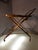 Cassina Trolley in Wood, Brass and Glass Shelves attributed to Cesare Lacca for Cassina by Cesare Lacca, 1950s For Sale - Image 4 of 11