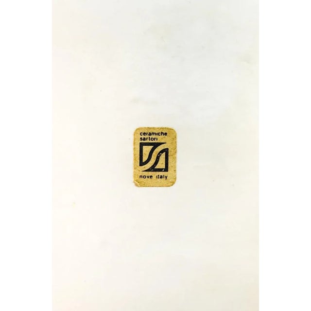 Ceramic Ceramic Vase or Container Sartori Nove, Italy, 1960s For Sale - Image 7 of 9
