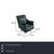 with this Flexform Boss armchair set, you bring an absolute masterpiece of Italian elegance into your home. The leather,...