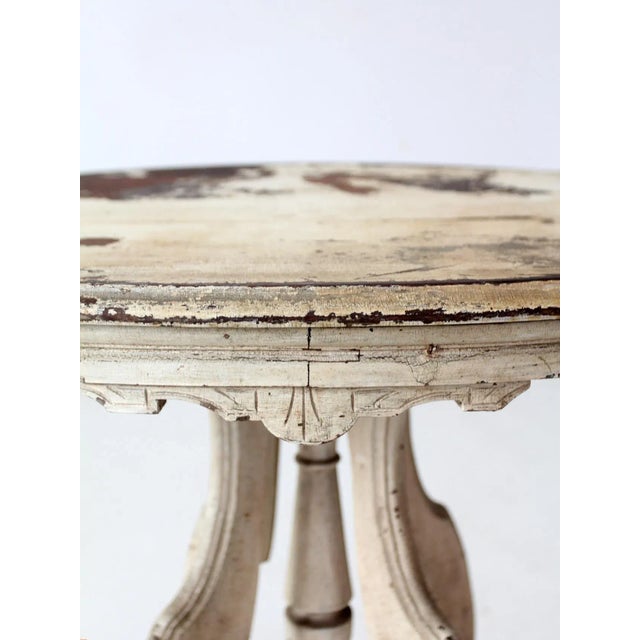 Antique Victorian East Lake Style Accent Table For Sale - Image 12 of 16