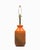 Mid 20th Century Vintage Italian Mid Century Orange Striped Table Lamp by Aldo Londi / Bitossi For Sale - Image 5 of 8