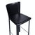 Contemporary 4 Frag Contemporary Italian Black Leather Barstools For Sale - Image 3 of 18