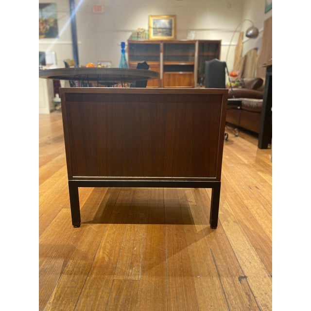 Milo Baughman Mid 20th Century Milo Baughman Walnut Nightstand For Sale - Image 4 of 9
