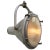 Industrial Vintage American Industrial Cast Aluminum & Frosted Glass Hanging Spotlight by Crouse-Hinds, Canada For Sale - Image 3 of 7