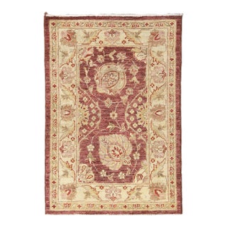 2'1" X 3' Ariana Traditional Small Tabriz Design Hand Knotted Rug (2' X 3') For Sale