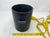 Black 1980s Postmodern Asymmetrical Matte Black Ceramic Wine Chiller by Lushlife For Sale - Image 8 of 8