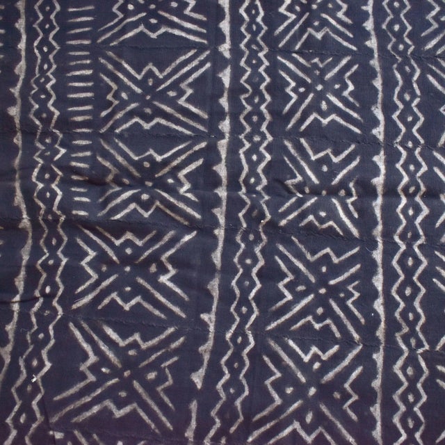 Mid 20th Century Mid 20th Century Bamana Mudcloth Textile For Sale - Image 5 of 9