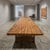 1950s Vintage Elm Farmhouse Table, 1950 For Sale - Image 5 of 5