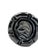 Mid-Century Black Glazed Ceramic Ashtray from Accolay, France, 1960s For Sale - Image 11 of 14