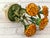 Early 21st Century Bouquet of French Marigolds by Didier Gardillou – Contempory – 18th-Century Paris Porcelain Pot – À La Reine Manufactory For Sale - Image 5 of 8