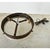 Dimensions: 7” H x 13” W x 13” D A lovely antique/vintage flushmount ceiling light, French circa 1930. The cast bronze...
