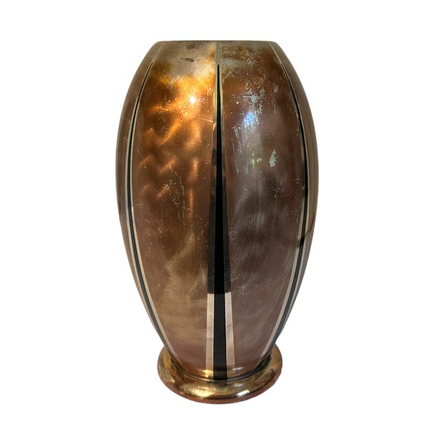 Vintage 1936 Art Deco Silverplate Vase by WMF Ikora - Germany Gorgeous streamlined Silverplate Vase marked "WMF IKORA -...