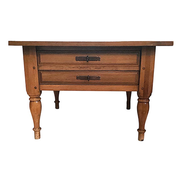 Mid-Century 1960s Traditional Maple End Tables - A Pair For Sale