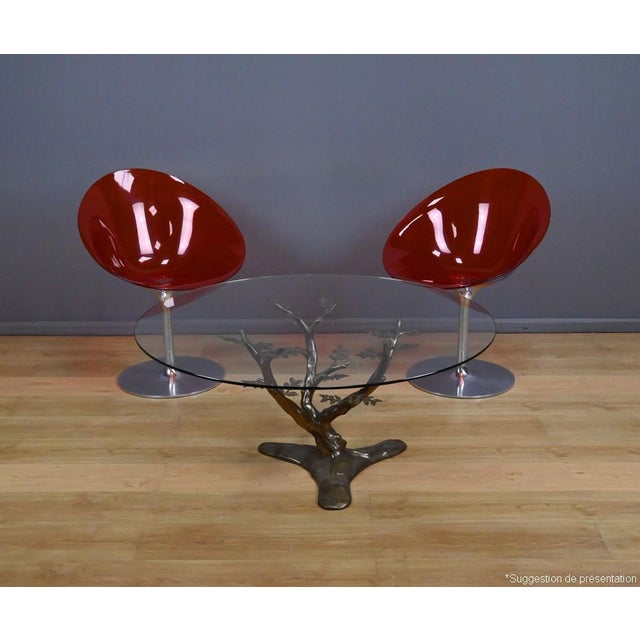 Eros Armchairs in Polycarbonate by Philippe Starck, 2001, Set of 2 For Sale - Image 3 of 11