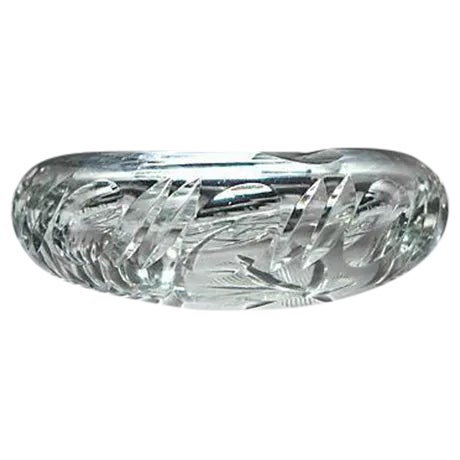 Cut Crystal Ashtray For Sale
