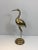 Wood Decorative Brass Ibis on Wooden Stands - A Pair For Sale - Image 7 of 13