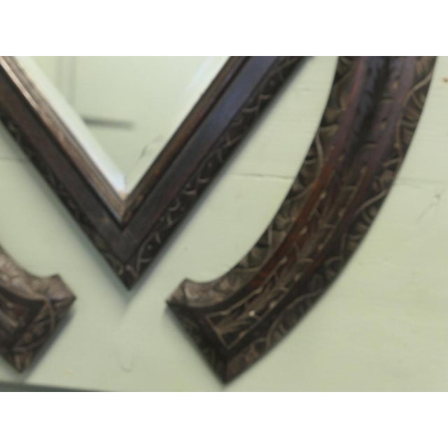 Gothic Horseshoe Coat and Tack Rack with Mirror For Sale - Image 4 of 8