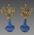 Metal Louis XV Style Napoleon III Floral Candleholders, 1850, Set of 2 For Sale - Image 7 of 7