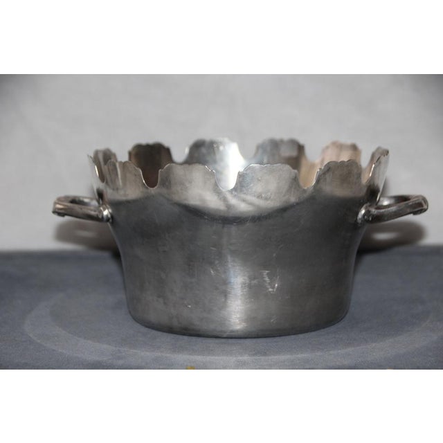 Silverplated Glass Cooler Silver Centerpiece, 1890s For Sale - Image 15 of 15