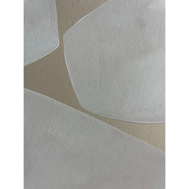 Not Yet Made - Made To Order 2026 Contemporary Abstract Minimalist Painting Gallery Wall Set of Three on Cotton Paper by Artist r.k. Red For Sale - Image 5 of 11