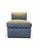 Comfortable gray diamond pattern accent chairs. This generously-sized accent chair is upholstered in a soft gray fabric...