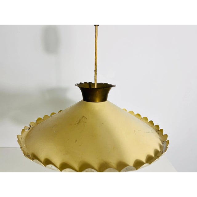 Italian Counterweight Pendant Lamp, 1950s For Sale - Image 9 of 12