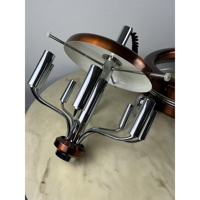 Italian Ceiling Light, 1970s For Sale - Image 10 of 17