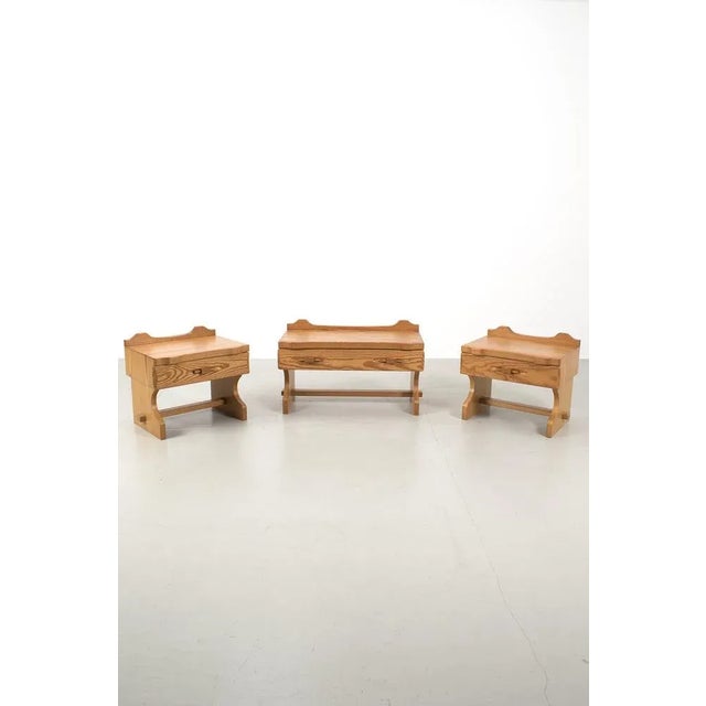 Vintage Pine Cabinets, Set of 3 For Sale - Image 9 of 9