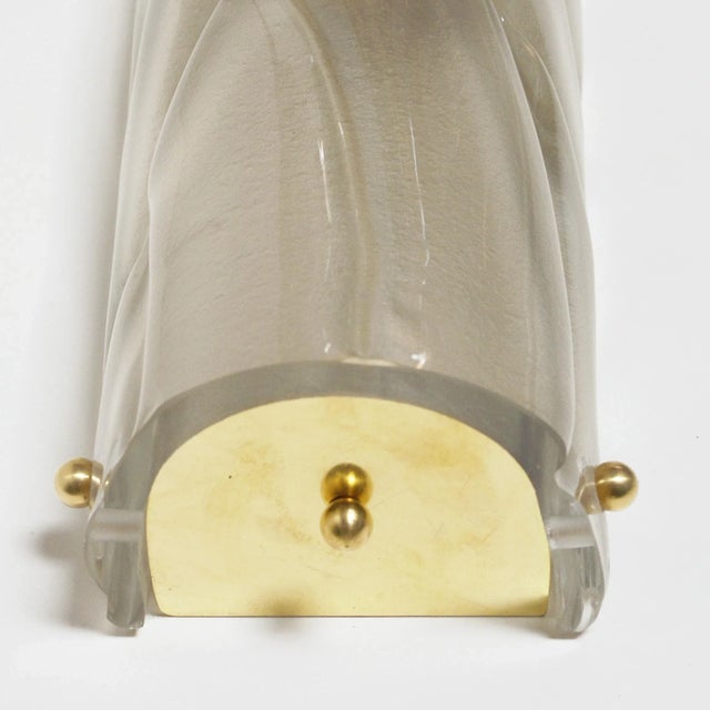 21st Century Italian Avvolto Murano Glass Sconce by Fabio LTD For Sale - Image 6 of 9