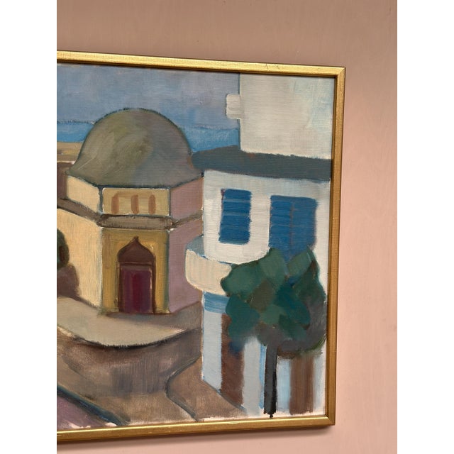 L. Wilton, Rhodes, 1962, Oil Painting on Canvas, Framed For Sale - Image 4 of 18