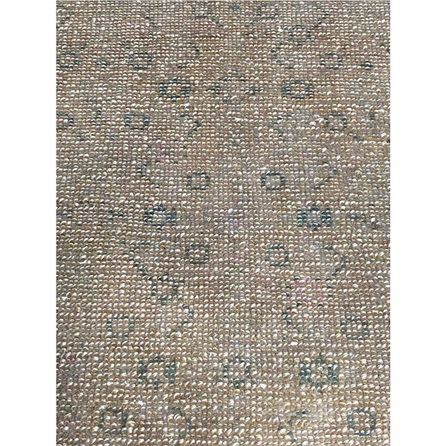 Gray 1960s Vintage Old Persian Hamedan Runner Rug 3x16 For Sale - Image 8 of 9