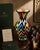 Traditional One-of-a-Kind Uzbek Ikat Ceramic Vase, Collector's Presentation For Sale - Image 3 of 4