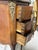 French Louis XV Style 3-Drawer Bedside / Side Table With a Marble Top and Gallery Tray, 19th Century For Sale In Savannah - Image 6 of 7