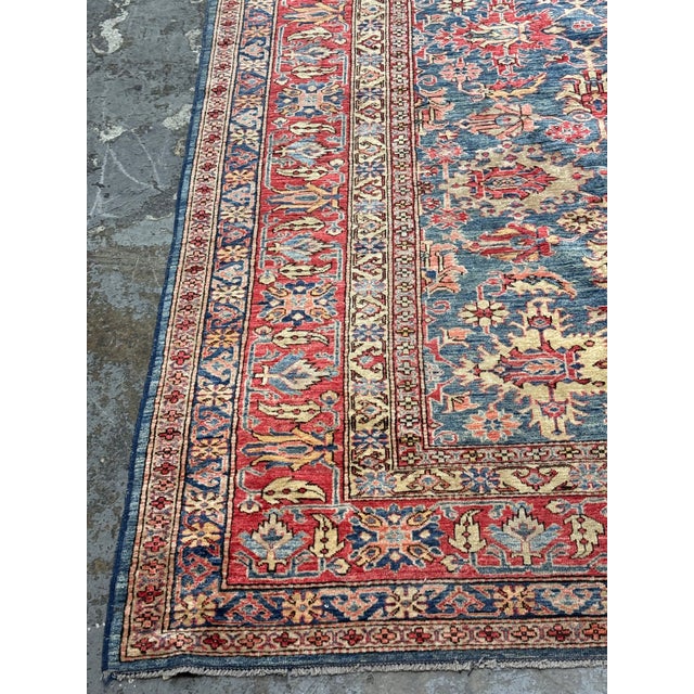 9ft3in × 12ft Persian Wool Area Rug For Sale In San Francisco - Image 6 of 12