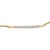 Contemporary Gold Vermeil Diamond Accent Bar Lariat Bolo Bracelet For Sale - Image 3 of 4