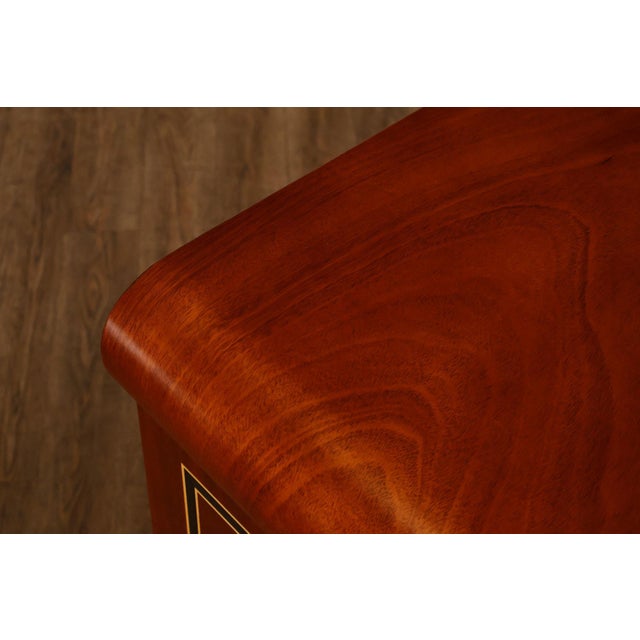 Infinity Furniture Neoclassical Style Mahogany Tall Chest For Sale In Philadelphia - Image 6 of 18