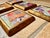 Ceramic Tile Coasters with Brass Frames and Fairytale Motifs, Germany, 1970s, Set of 5 For Sale - Image 4 of 11