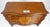 Very Fine Left Top Compartment Serpentine Front Burl Wood Inlay Dresser Commode For Sale - Image 11 of 12