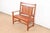 Mission Stickley Harvey Ellis Collection Inlaid Cherry Wood Bench or Settee For Sale - Image 3 of 14