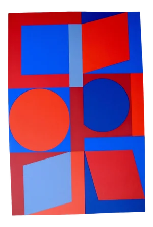 Mid 20th Century Op Art Screen Print by Victor Vasarely