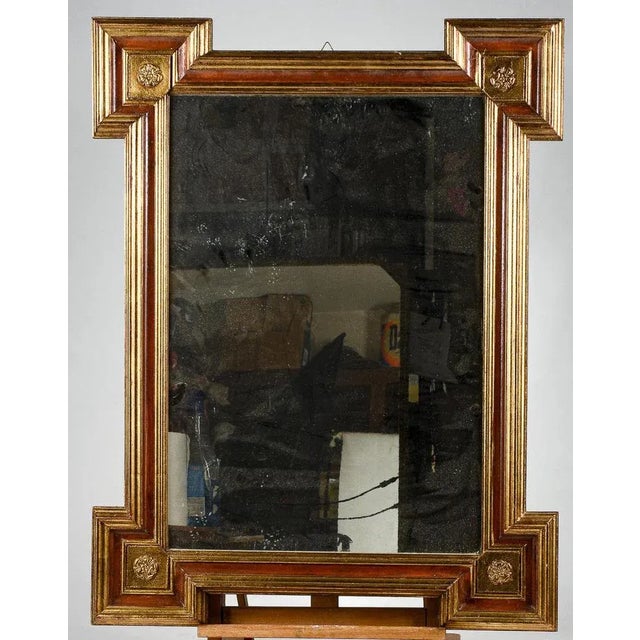 Two-Tone Mirror, Italy, 1990 For Sale - Image 9 of 9