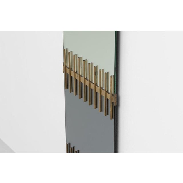 Italian Wall Mirror attributed to Ettore Sottsass for Santambrogio & de Berti, 1957 For Sale - Image 15 of 18