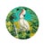 Italian Vintage Italian Cockatoo Lacquered Placemats - Set of 6 For Sale - Image 3 of 12