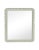 Contemporary Fleur Home Carnival Gras Rectangle Mirror in Mizzle, 27x38 For Sale - Image 3 of 3