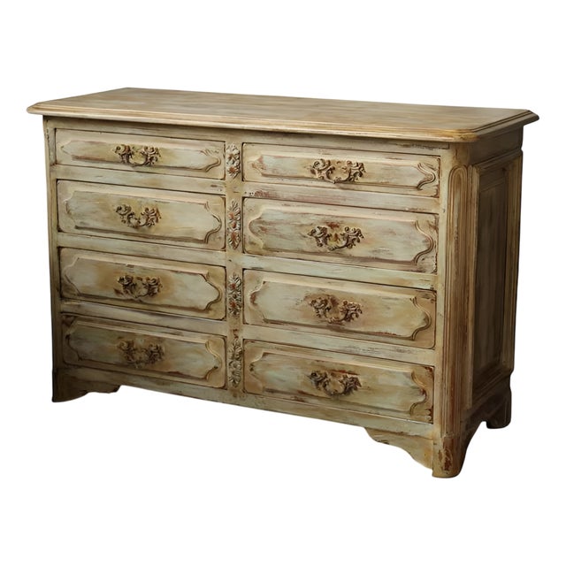 Louis XV Style Chest of Drawers with Patina, 1890s For Sale