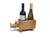 Sculptural Rhinoceros Double Bottle Holder, 1970s For Sale - Image 11 of 13