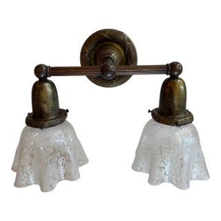 Antique Double Wall Sconce For Sale